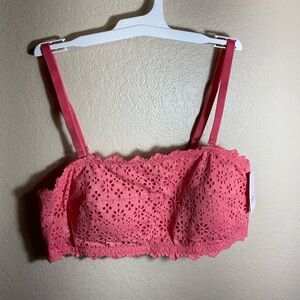 Auden Coral Lace Bralette